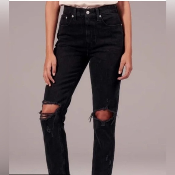 Abercrombie & Fitch Denim - Abercrombie & Fitch mom jeans size 26/2
